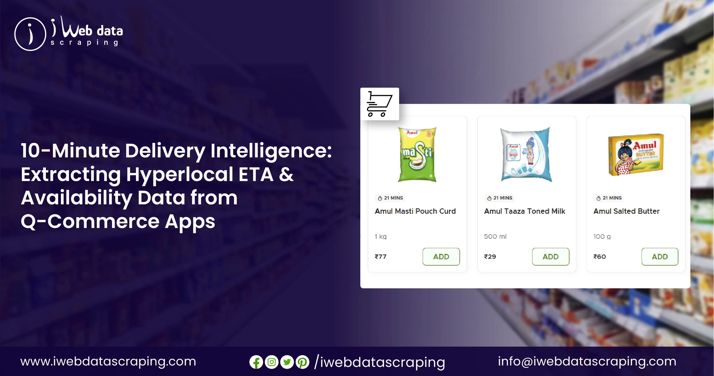 How Hyperlocal ETA & Availability Data Scraping from Quick Commerce Apps Drives Competitive Advantage